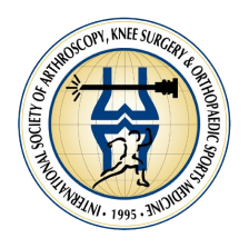 International society of orthopedic, knee surgery, and orthopedic sports medicine logo