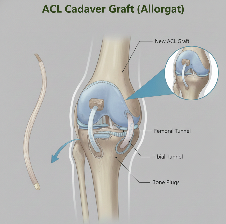 ACL Cadaver Graft (Allograft)