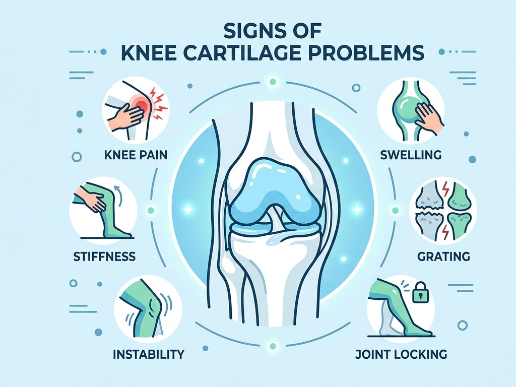 Signs you may have a Knee Cartilage problem