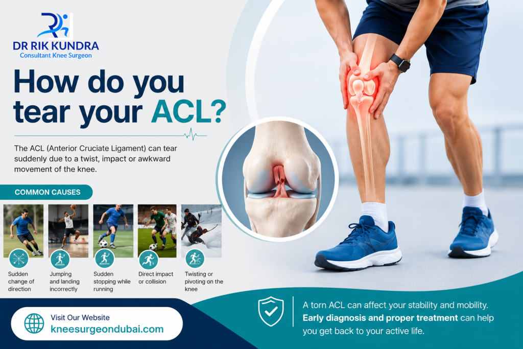 How do you tear your ACL